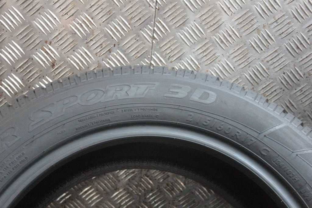 215/60/17C Dunlop Sp Winter Sport 3D 215/60 R17C jak nowe 2021/22r