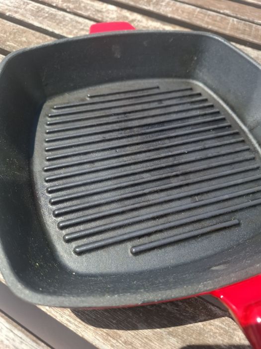 Grelhador para fogão ferro fundido