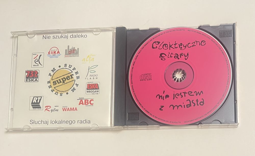 Elektryczne gitary Nie jestem z miasta the best of cd