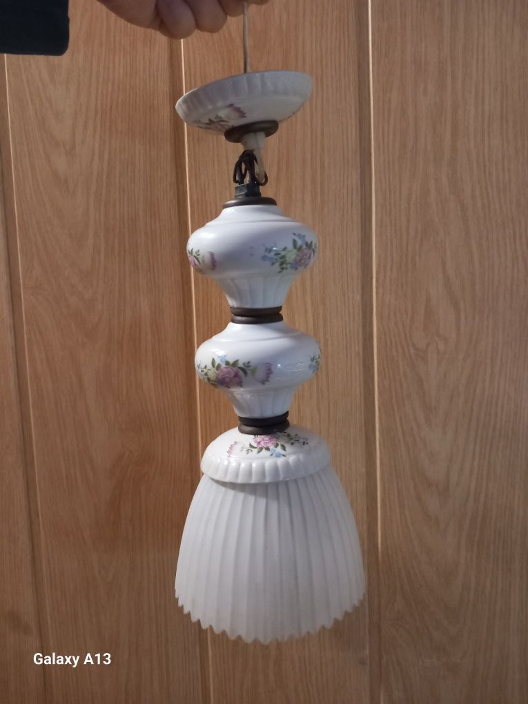 Lampa porcelanowa