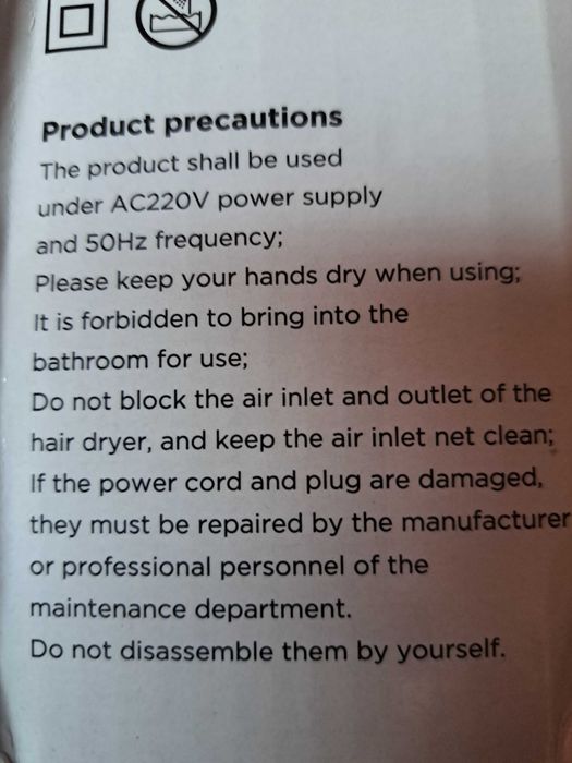 Nowa Kompaktowa suszarka Powerfulair do włosów