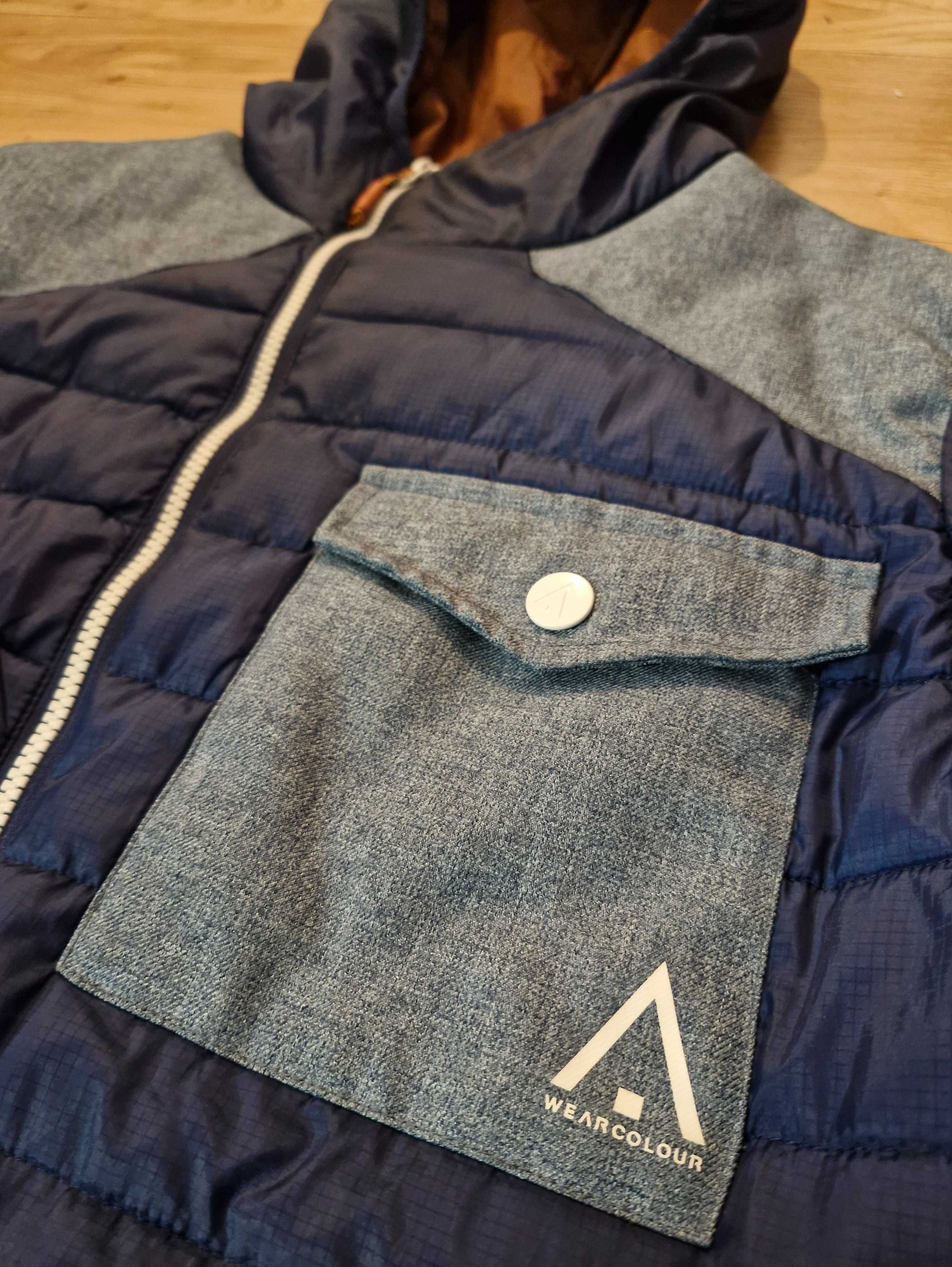 Męska kurtka ocieplana WeArColour Zest Jacket z kapturem zimowa