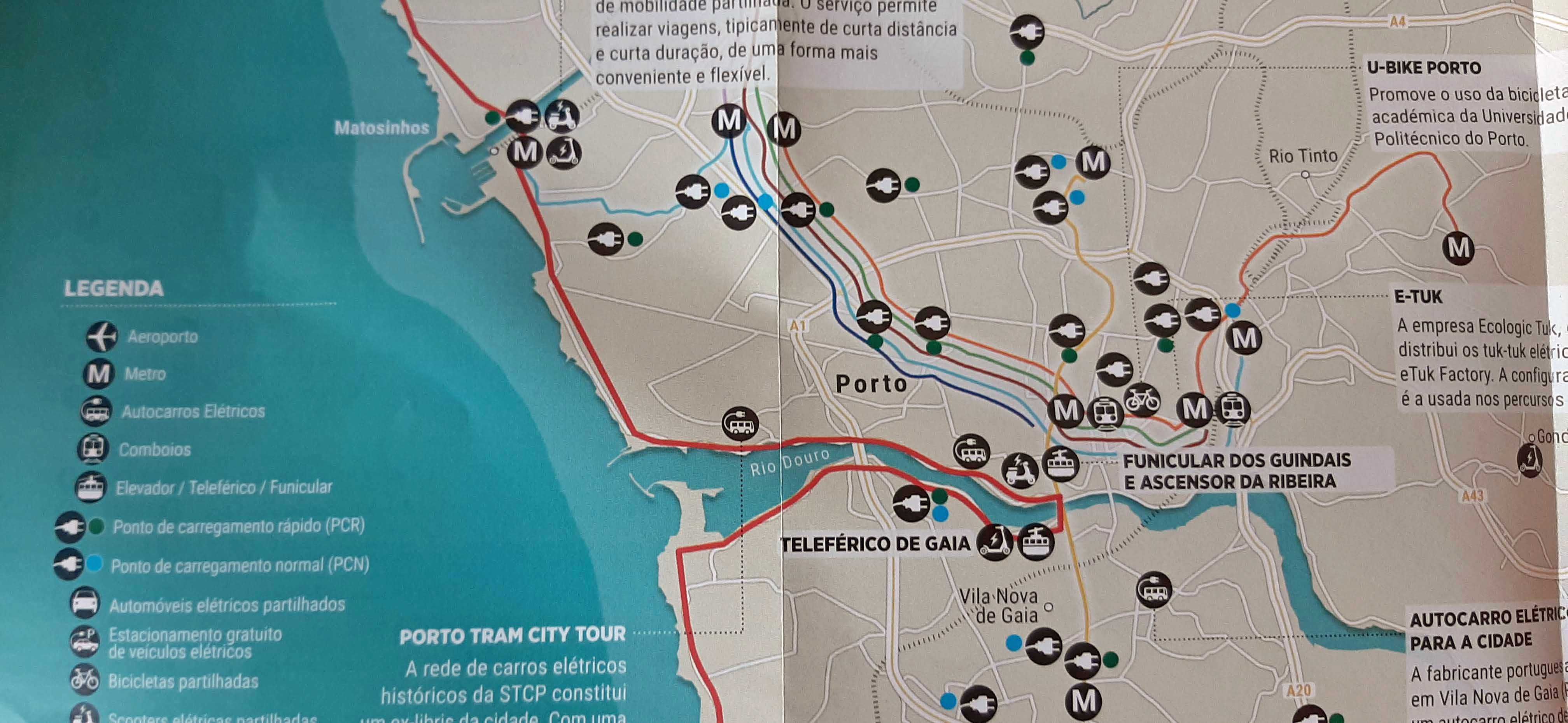 Dois Mapas e um Guia para uma Vida Sustentável.Mobilidasde Eléctrica