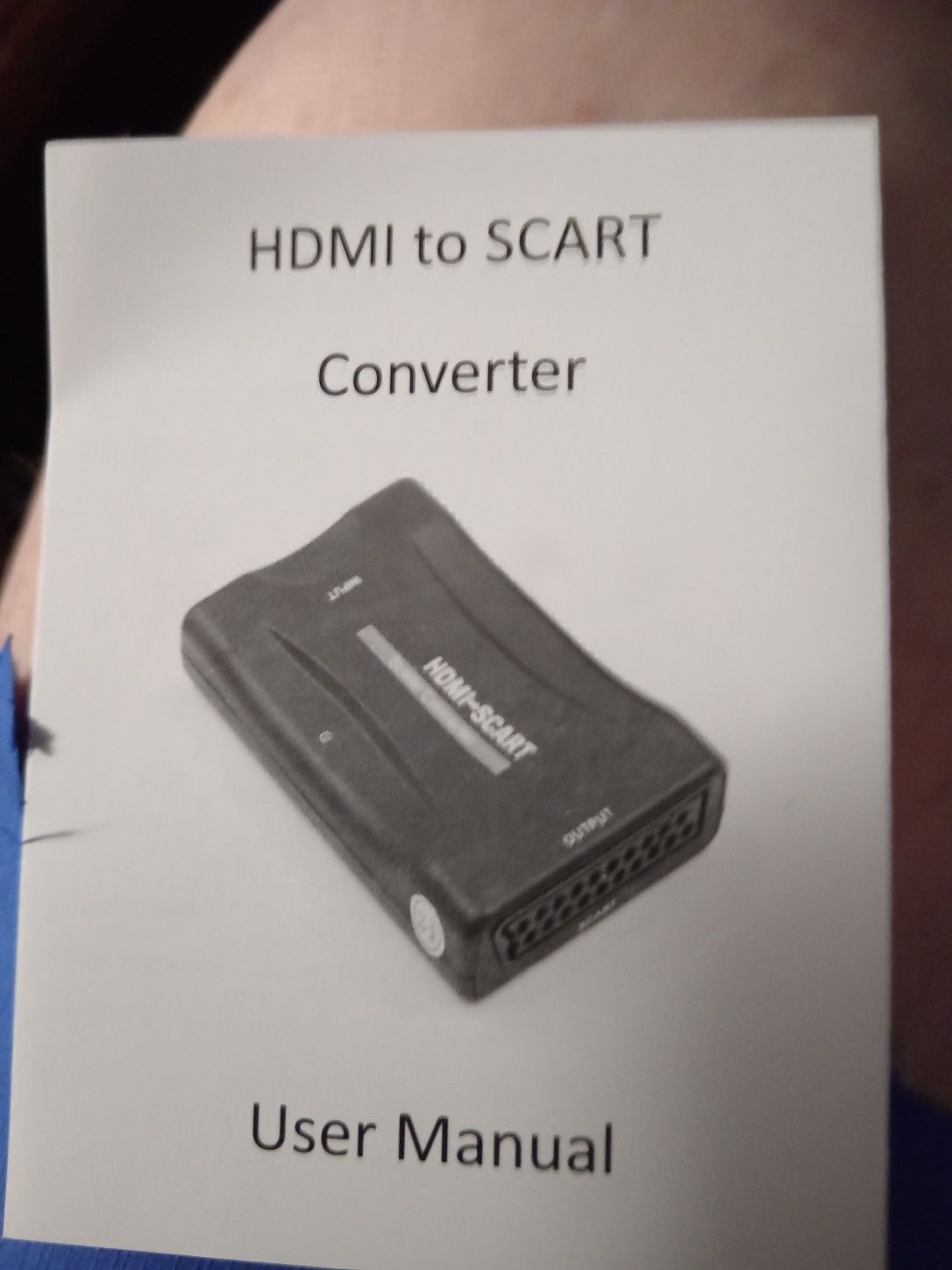 Переходник HDMI на SCART адаптер конвектор видео аудио