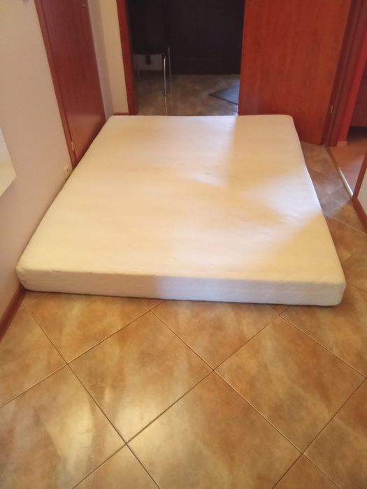 Łóżko 160 cm, stelaż, materac, łóżko do sypialni