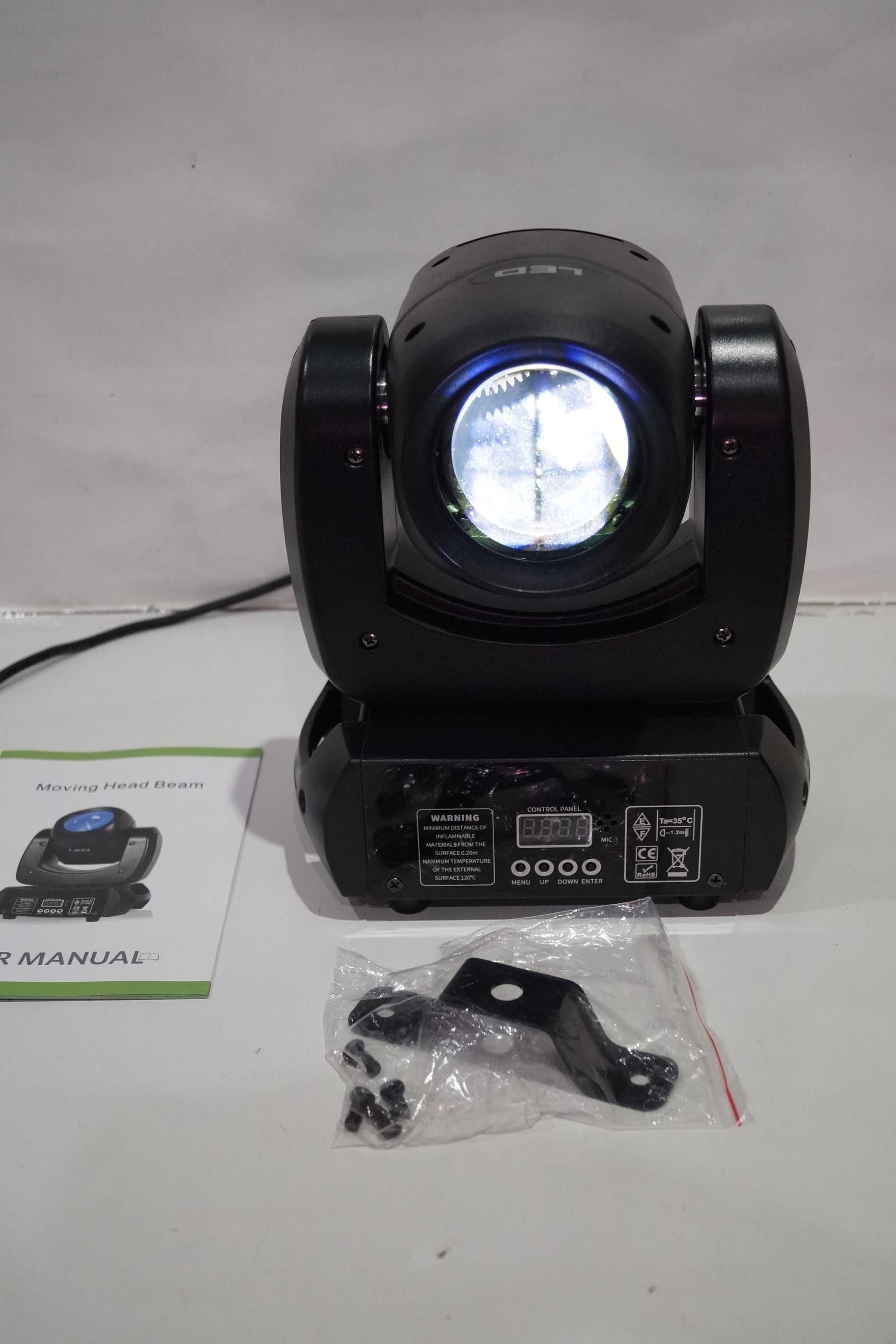 Ruchoma Głowa LED Oświetlenie RGBW 100W ZQ02021