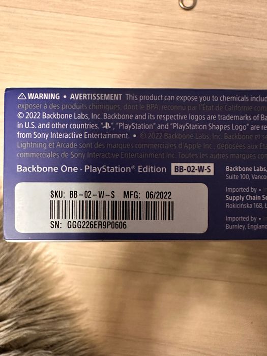 Геймпад Backbone One PlayStation Edition for iPhone White (BB-02-W-S)