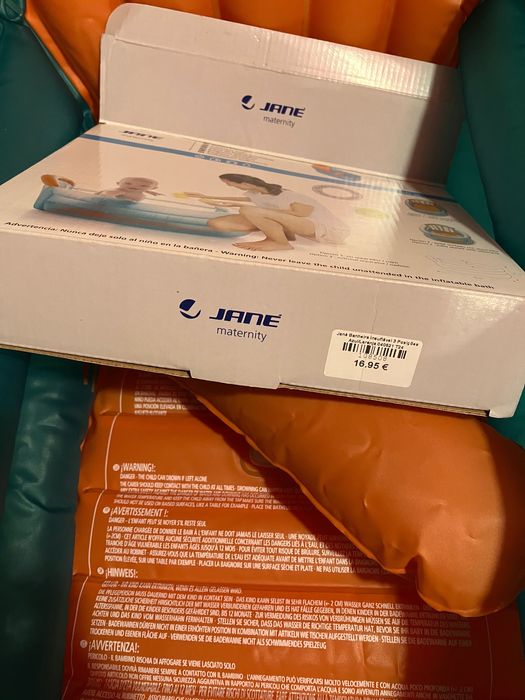 Banheira portátil insuflável