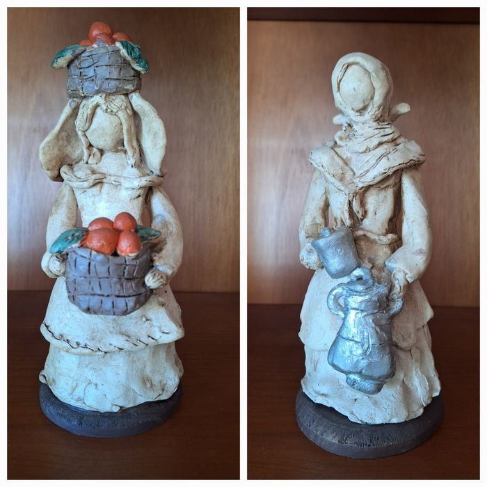 Figuras / Esculturas barro Maria Sidónio