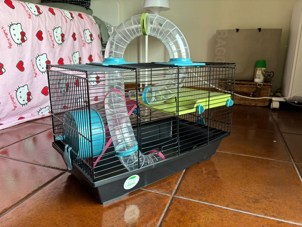 Gaiola para Hamster com Acessórios