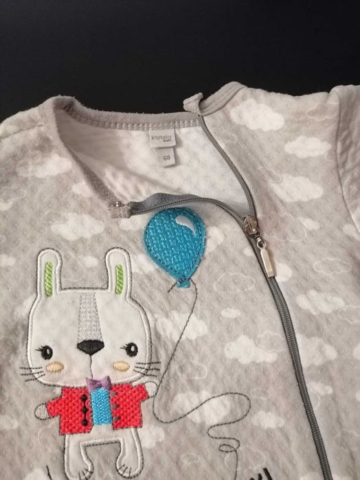 Pajacyk dla niemowlaka na zameczek rozm 68