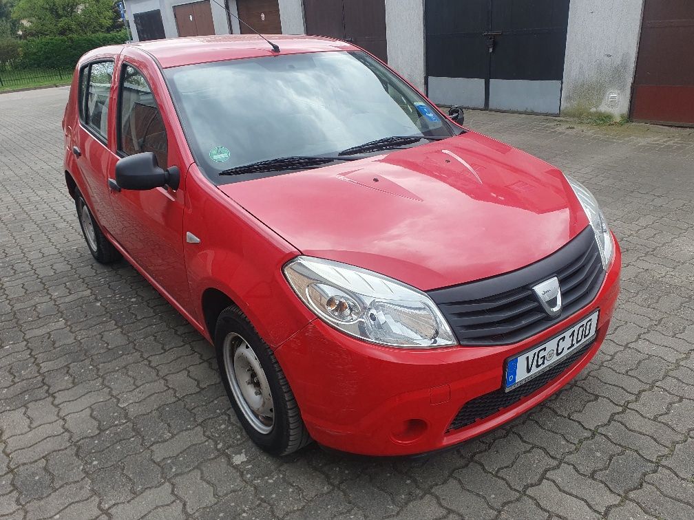 Dacia Sandero 1.4 MPi rok 2009  przebieg 95477 km