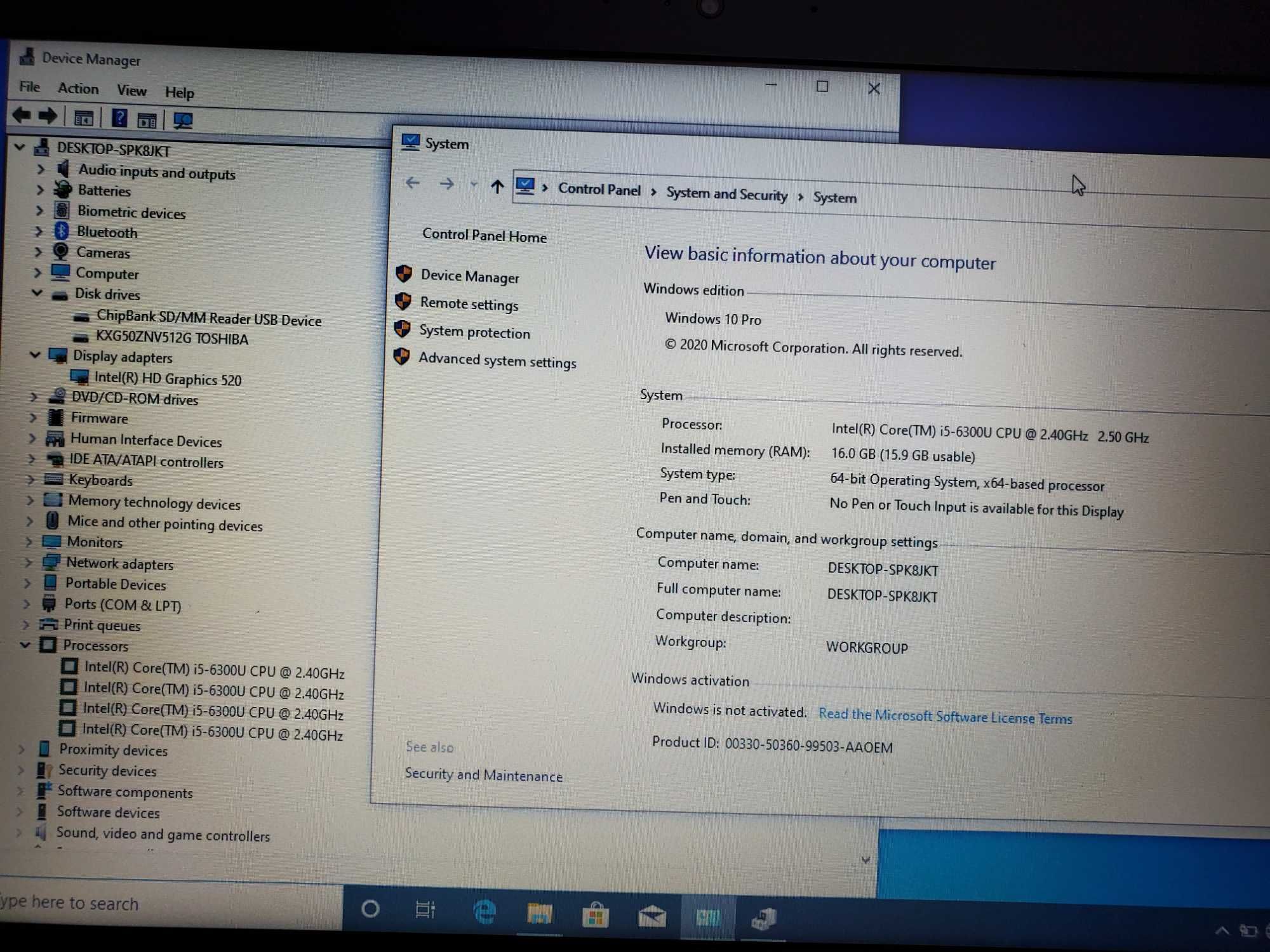 HP ProBook 650 G2 15.6" i5-6200U 16GB 512GB SSD що Новий