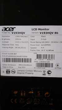 Монітор Acer V193HQV