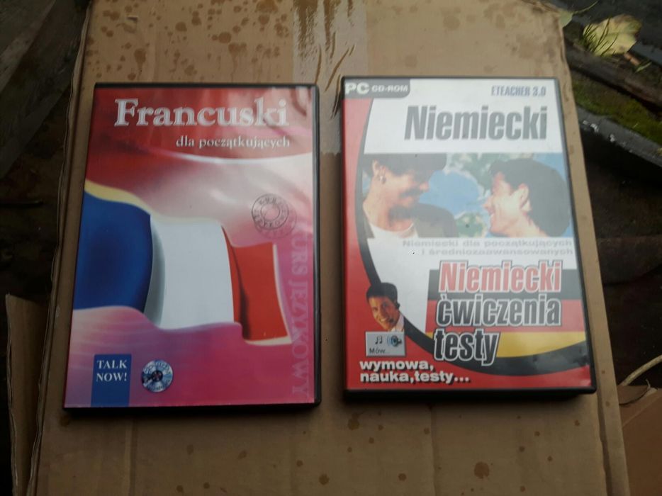 angielski niemiecki francuski zestaw dvd