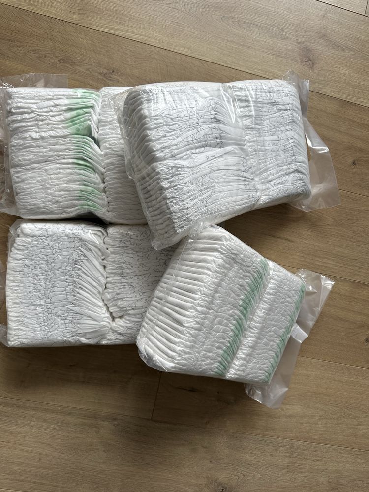 Pieluchy ekologiczne Bambo Nature , niechlorowane, bez plastikow 3