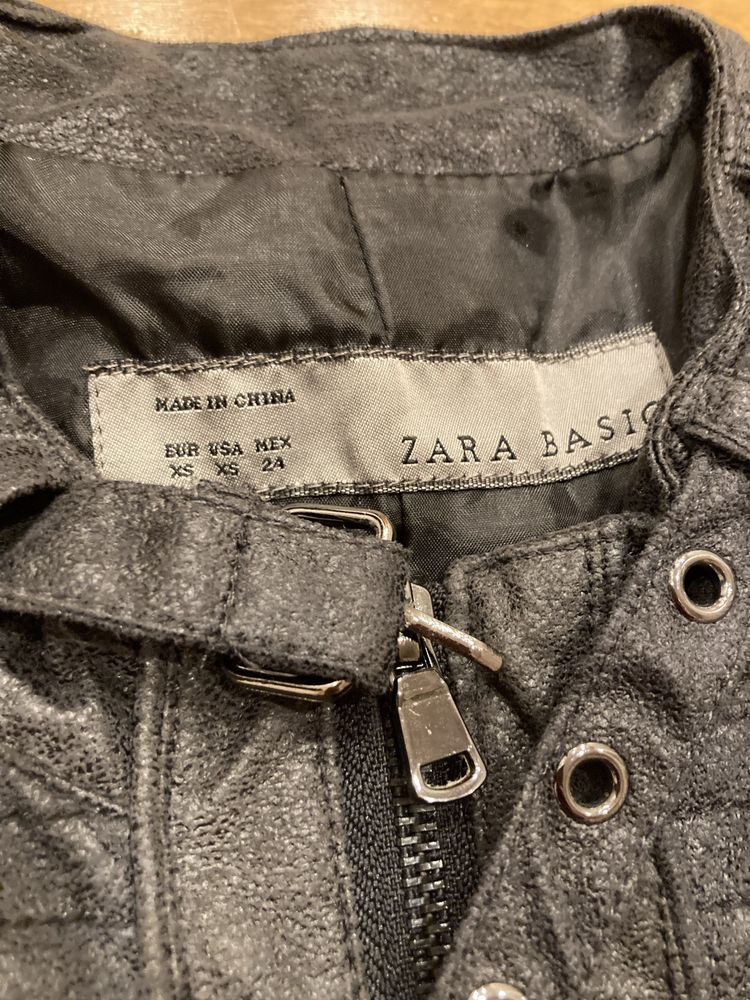 Casaco Zara aspeto envelhecido