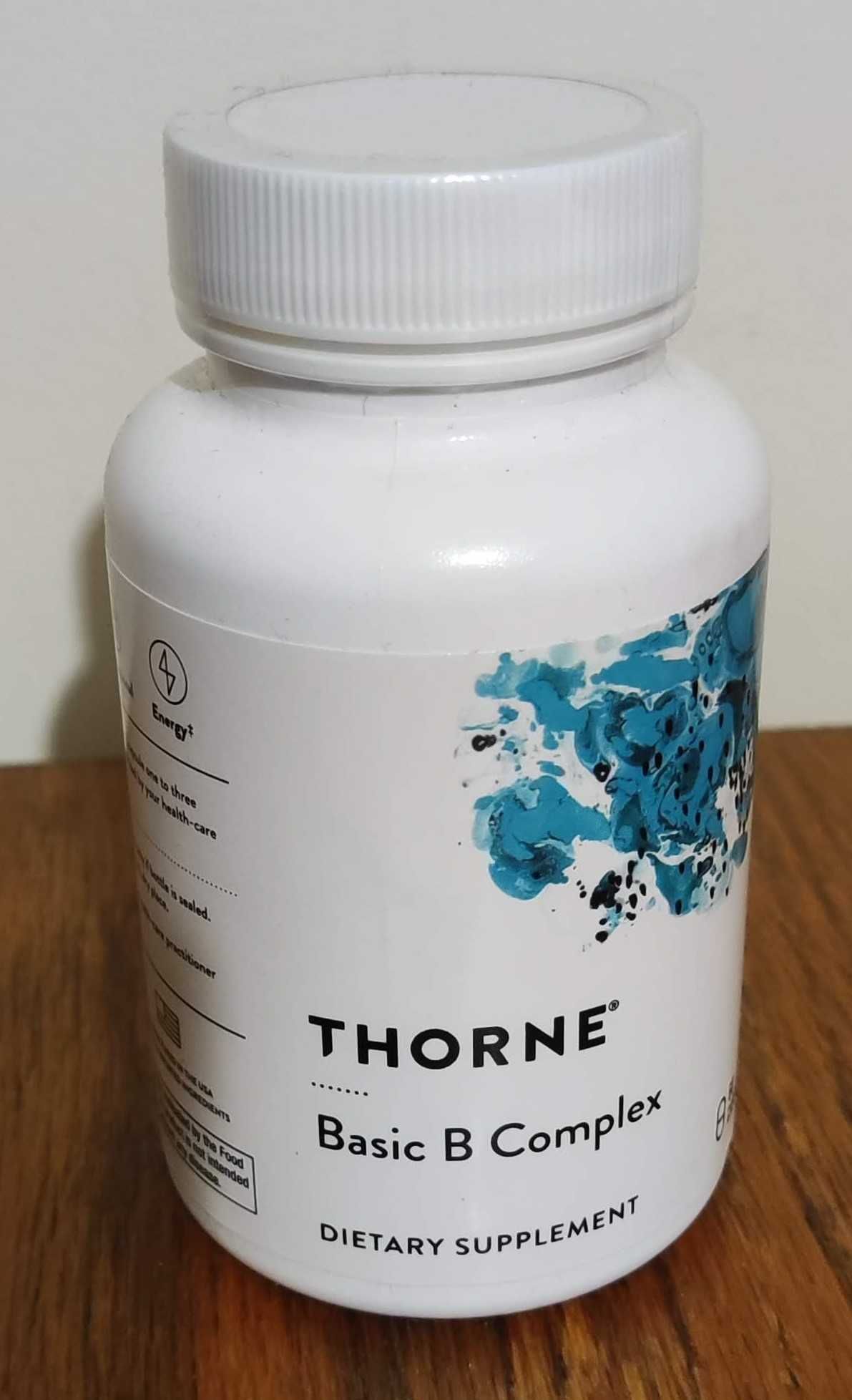 Thorne, Basic B Complex, 60 kapsułek