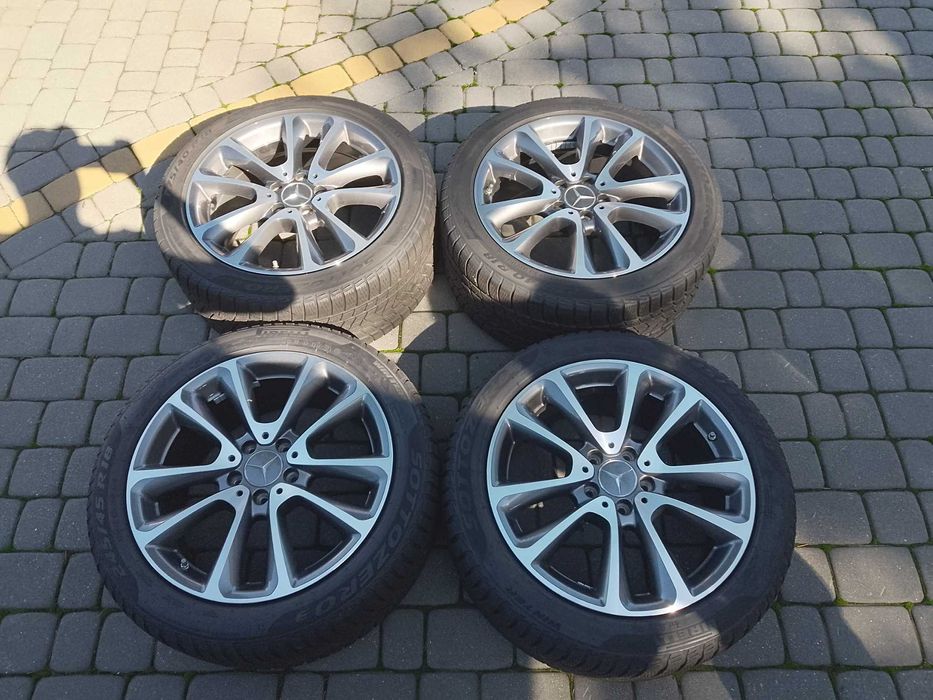 Koła Felgi Z Oponami 18 MERCEDES E-Klasa W212 W213 ZIMA 5X112
