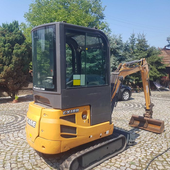 Minikoparka case 18b ,nie kubota yanmar jcb
