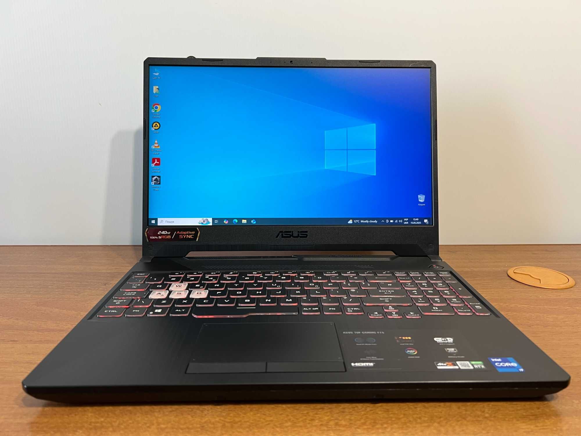 Asus TUF Gaming F15 FX506HM. Intel Core i7, GeForce RTX 3060, Ram 16Gb