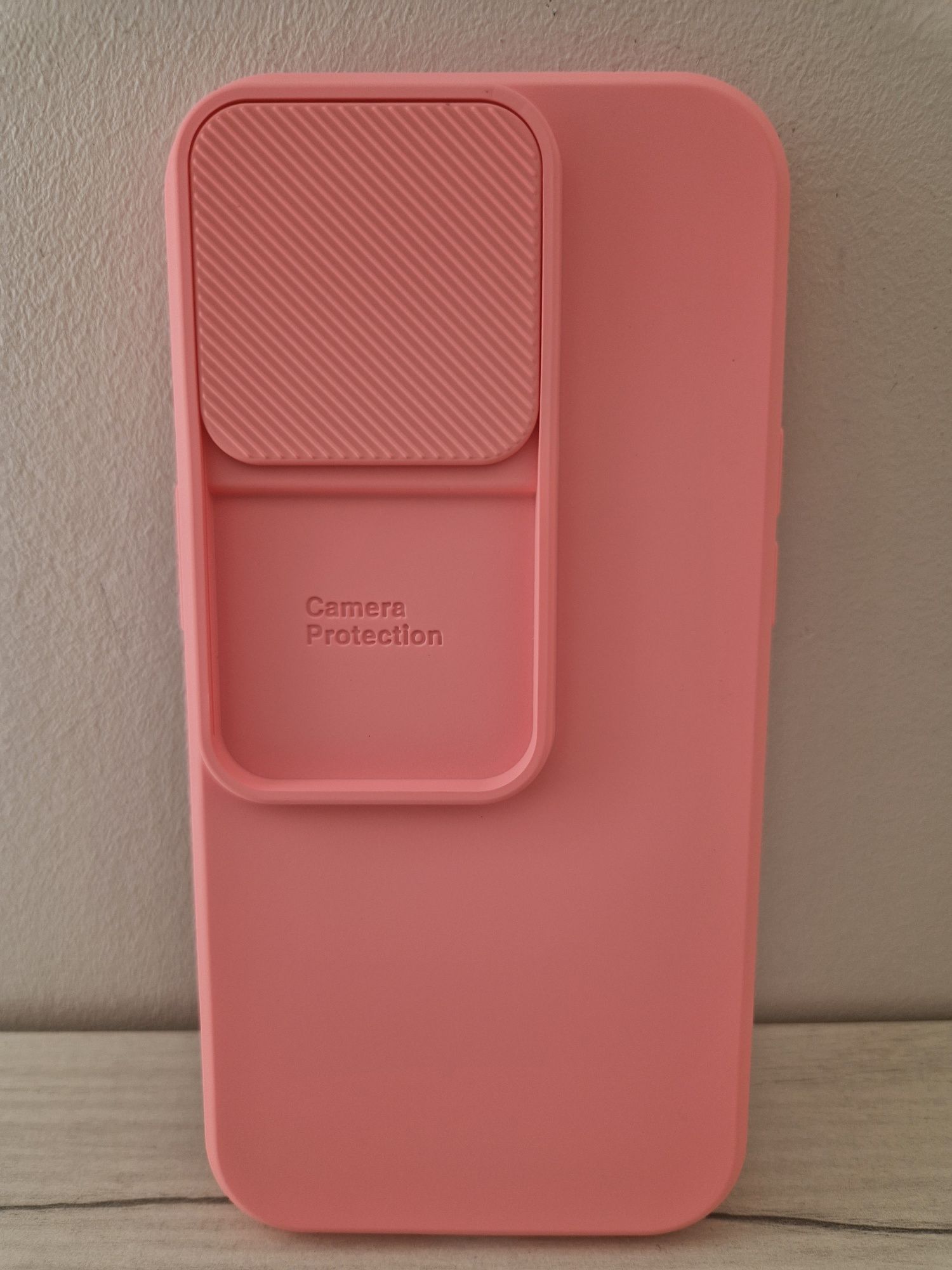 Camshield Soft do Iphone 14 Pro Jasnoróżowy