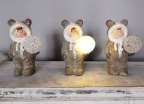 Figurki dekoracja swiateczna led 16cm