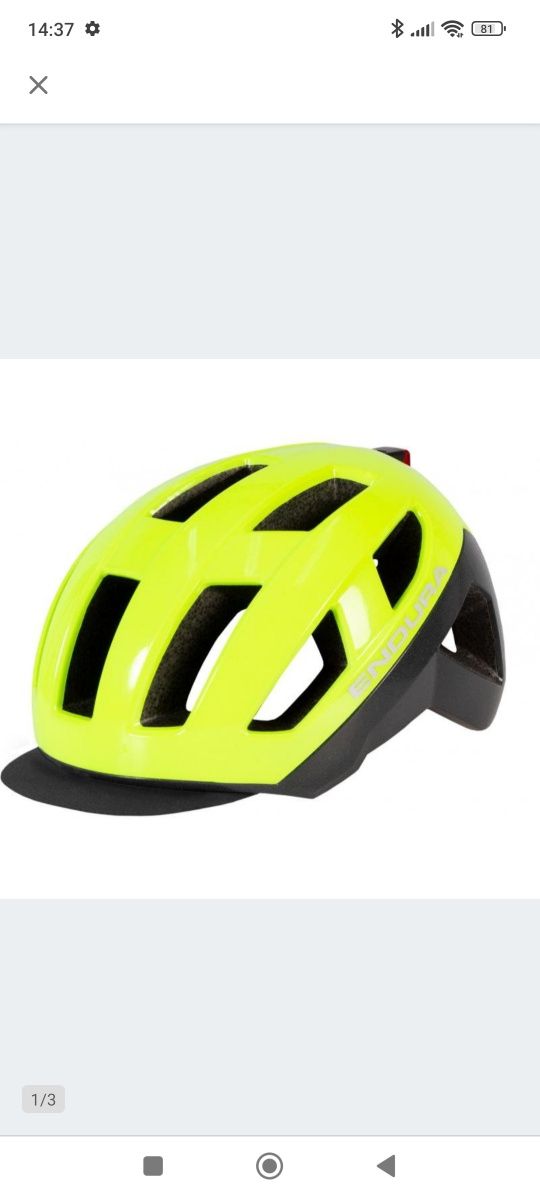 Endura kask lithium L/xl z lampką