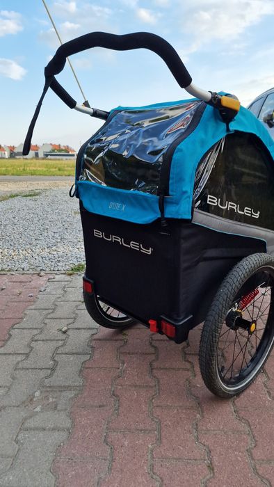 Przyczepka rowerowa BURLEY D'LITE X SINGLE AQUA