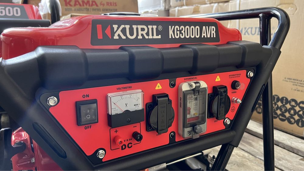 Генератор KURIL KG3000 AVR 3.0Kw Бензин в наявності