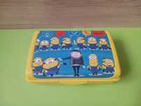 Plastikowy pojemnik Minionki na drobiazgi / duży lunchbox