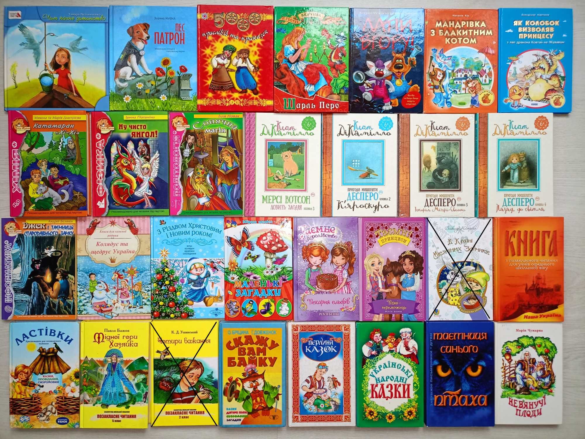 Книги для читання школярам і маленьким дітям 220 кн. (частина 1)