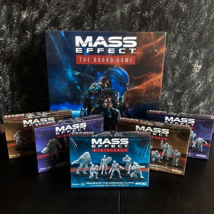 Настільна гра Mass Effect (All-in / повний комплект)