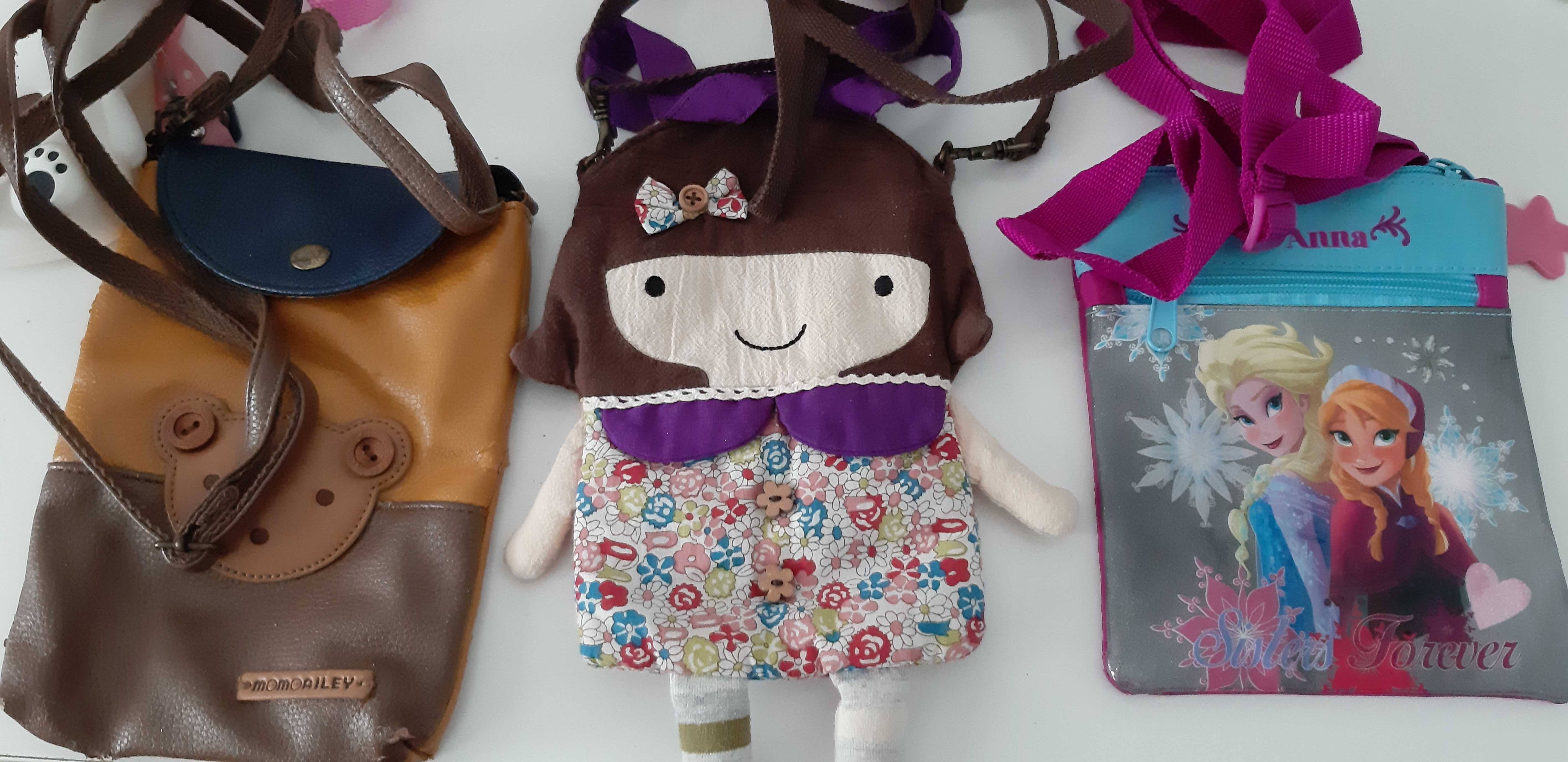 Conjunto malas/ carteiras menina