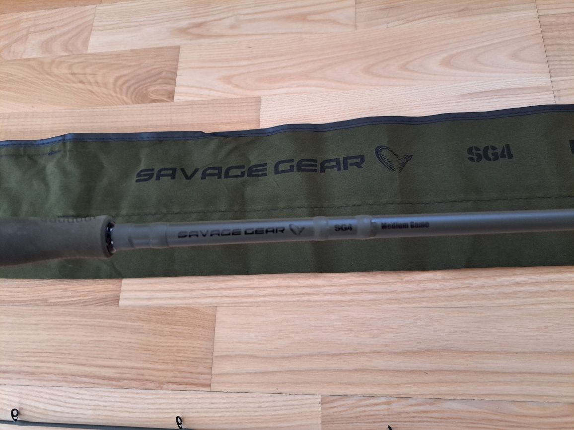 Savage Gear SG4 MEDIUM GAME 8'10''/2.69M XF 12-35G wędka spinning