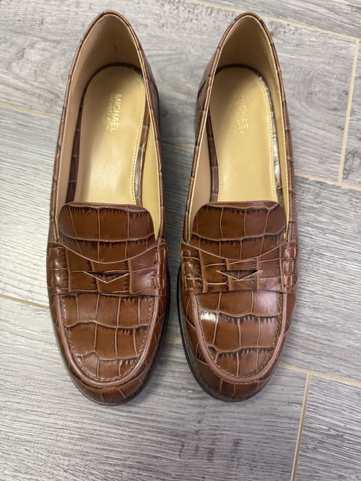 Шкіряні жіночі лофери Michael Kord