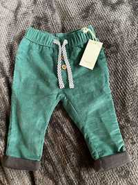 Дитячі штани вельветові зелені