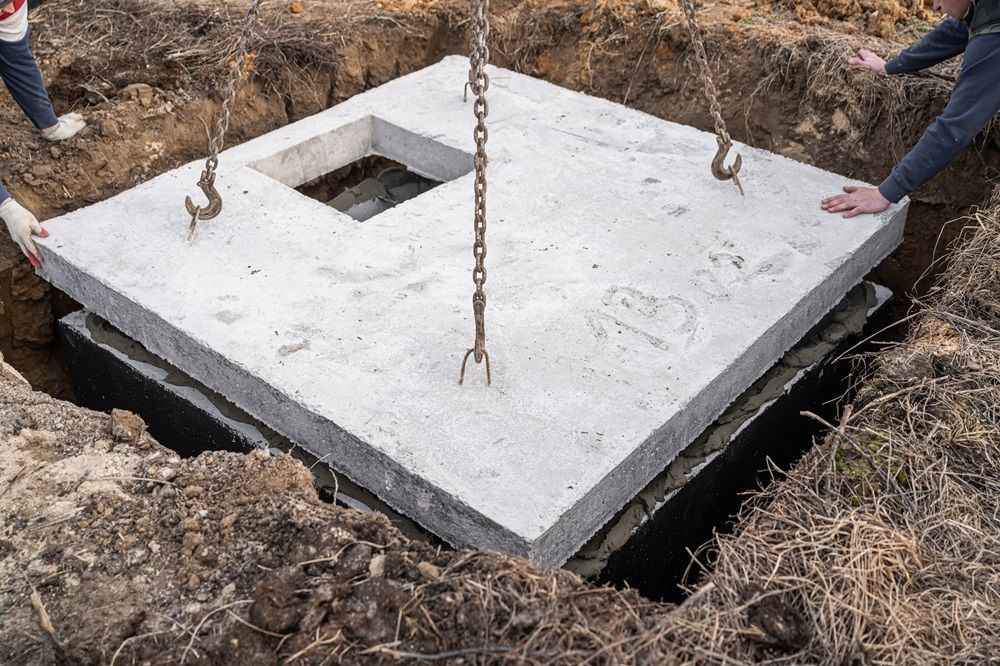 Szambo Szamba Zbiorniki Betonowe Zbiornik Na Deszczówkę Wodę Ziemiankę