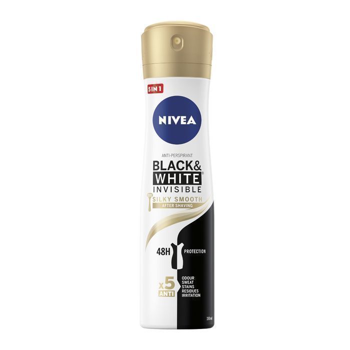 NIVEA Antyperspirant BlackWhite Invisible Silky Smooth Spray 250ml