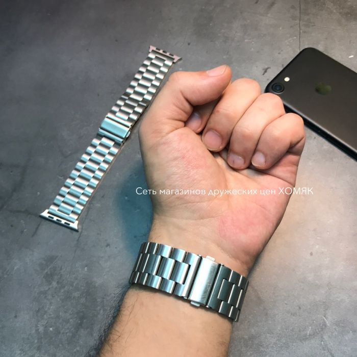 Стальной Ремешок для Apple Watch 42 44 38 40mm