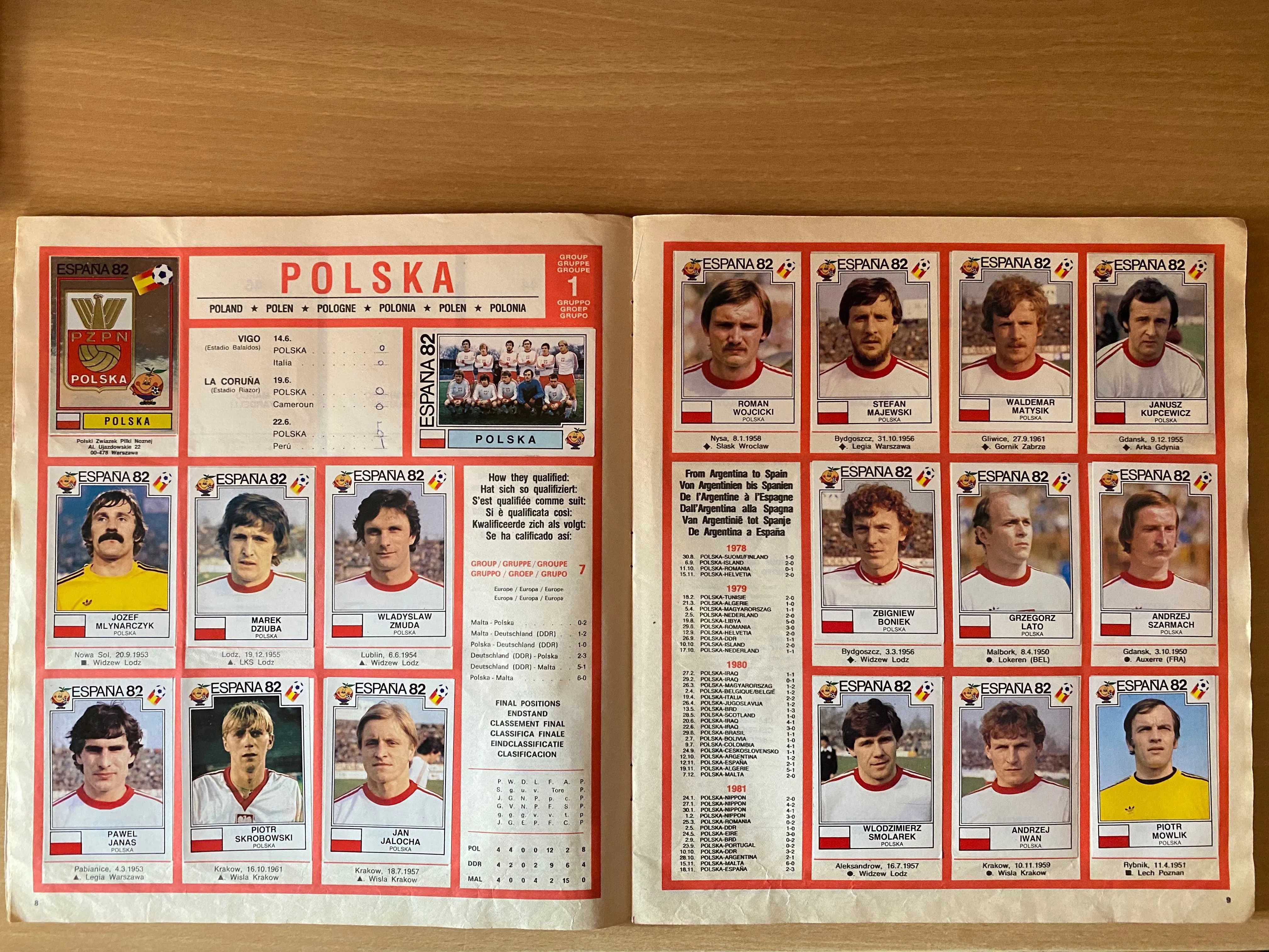 FIFA World Cup España 1982 - album PANINI [naklejonych 427/427] UNIKAT