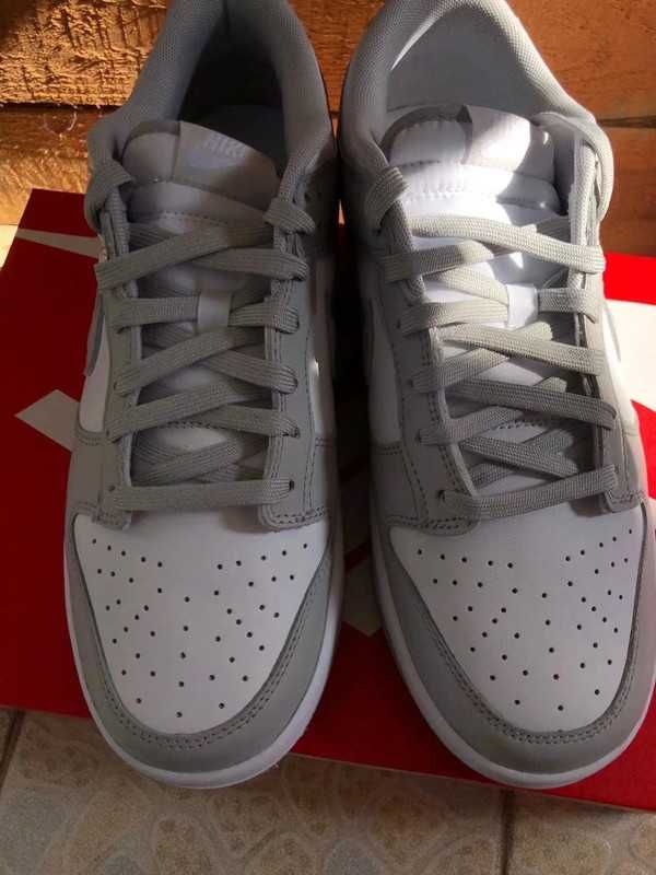 oryginale Nike Dunk Low Grey Fog 39