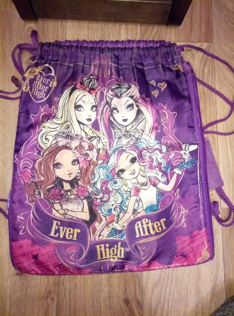 рюкзак ever after high и сменка для обуви