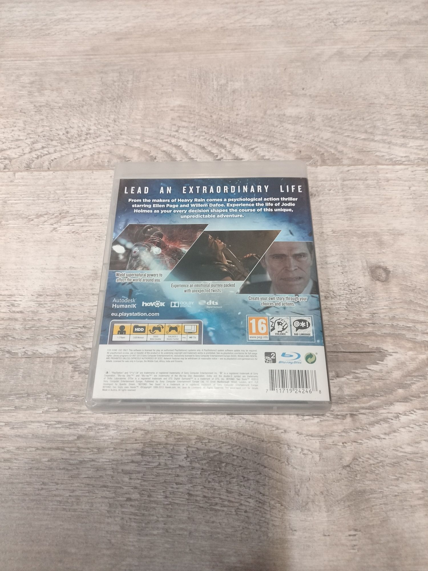 Gra beyond two souls ps3