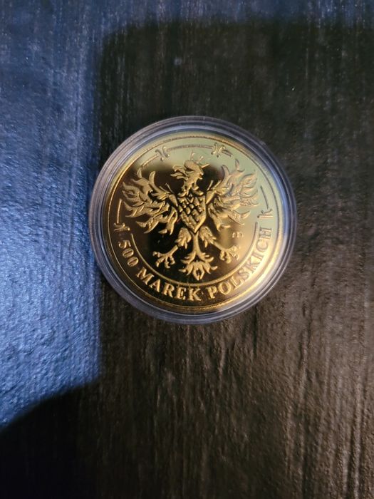 Numizmaty pozłacane 100 rocznica odzyskania niepodległości