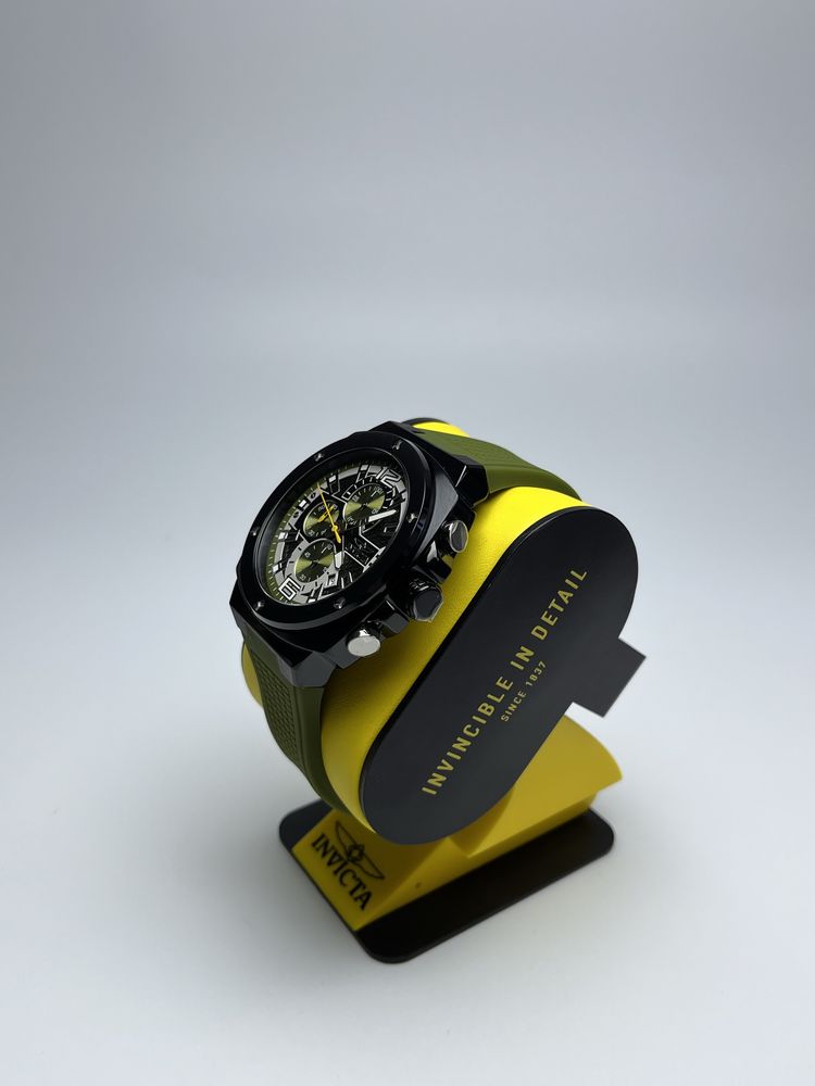 Invicta 48162, чоловічий годинник інвікта хронограф, invicta