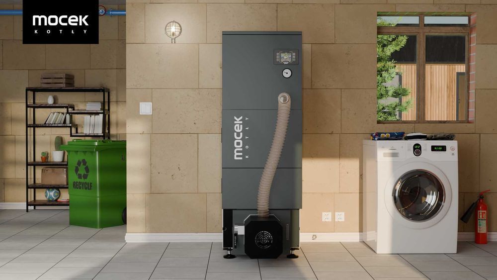 Kocioł na pellet, Drewno Moceko BIOPAL 25kW, piec dotacje OD RĘKI ZUM