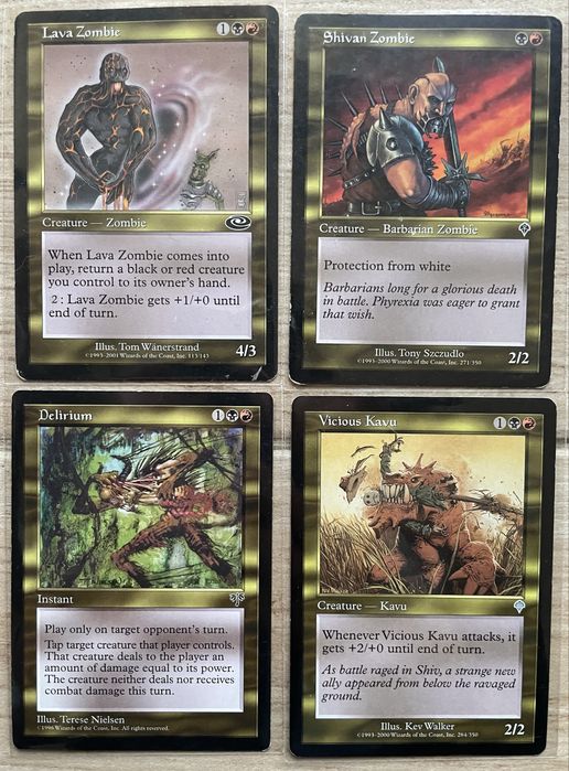 Magic The Gathering (Starter pack 91 cards + 22 manas)