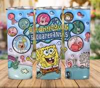 Kubek termiczny Termos SpongeBob bajka 600ml prezent