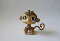 Figurka Littlest Pet Shop LPS małpa małpka we wzory Hasbro
